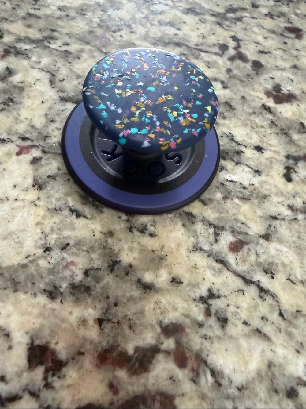 PopSockets magsafe blue Confetti navy